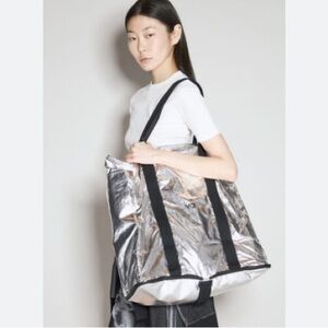 Y-3 Yohji Yamamoto x adidas Y-3 BEACH TOTE Metallic Silver & Black Streetwear